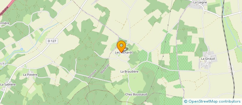 localisation de l'entreprise MONSIEUR CHRISTOPHE DRAHONNET à MAZERAY