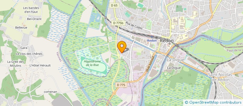 localisation de l'entreprise MONSIEUR CHRISTOPHE DREANO à REDON