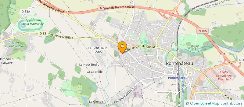 localisation de l'entreprise MONSIEUR CHRISTOPHE DRENO  PONTCHATEAU