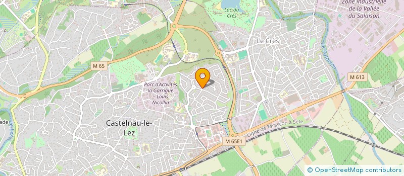 localisation de l'entreprise MONSIEUR CHRISTOPHE DREUX  CASTELNAU-LE-LEZ