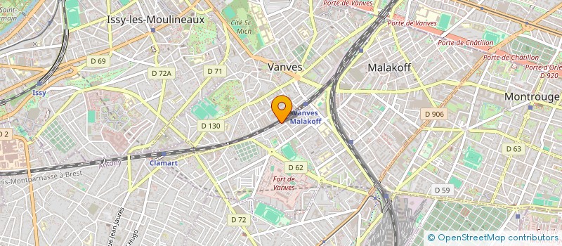 localisation de l'entreprise MONSIEUR CHRISTOPHE DREVON  MALAKOFF