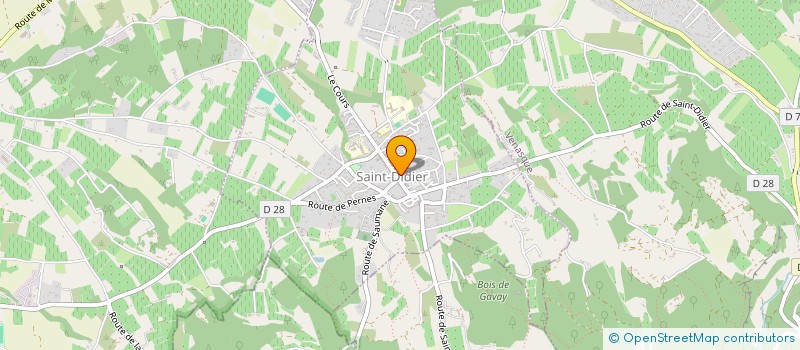 localisation de l'entreprise MONSIEUR CHRISTOPHE DRI  SAINT-DIDIER