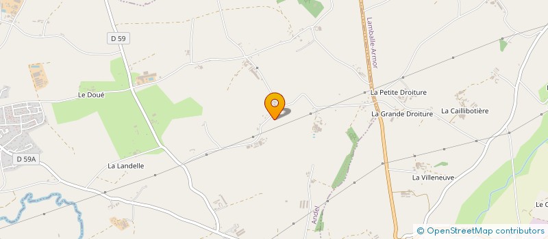 localisation de l'entreprise MONSIEUR CHRISTOPHE DRIANT  ANDEL