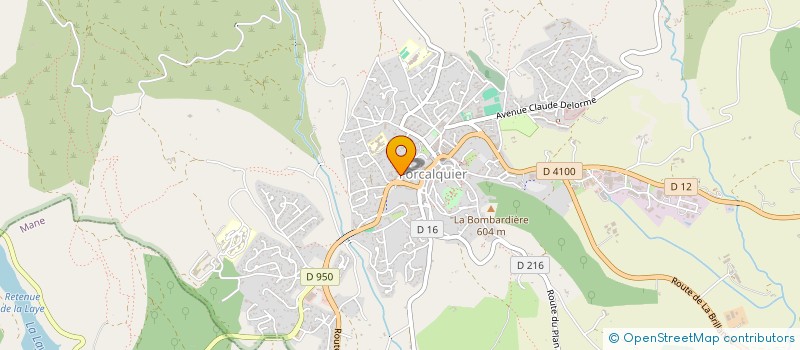 localisation de l'entreprise MONSIEUR CHRISTOPHE DRIESSENS à FORCALQUIER