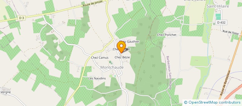 localisation de l'entreprise MONSIEUR CHRISTOPHE DRILHON à MONTMERAC
