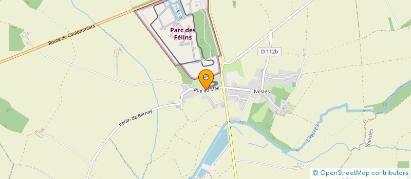 localisation de l'entreprise MONSIEUR CHRISTOPHE DRISS  LUMIGNY-NESLES-ORMEAUX