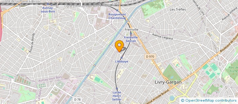 localisation de l'entreprise MONSIEUR CHRISTOPHE DUBOIS à AULNAY-SOUS-BOIS