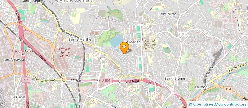 localisation de l'entreprise MONSIEUR CHRISTOPHE DUBREUIL à MARSEILLE