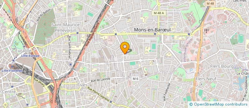 localisation de l'entreprise MONSIEUR CHRISTOPHE DUBROEUCQ à MONS-EN-BARŒUL