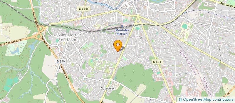 localisation de l'entreprise MONSIEUR CHRISTOPHE DUCAMP  SAINT-PIERRE-DU-MONT