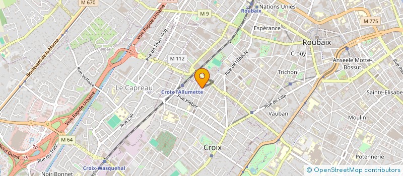localisation de l'entreprise MONSIEUR CHRISTOPHE DUCASSE à CROIX
