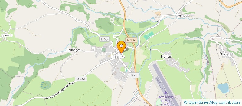 localisation de l'entreprise MONSIEUR CHRISTOPHE DUCHAMP  LOUDES