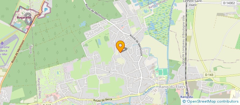 localisation de l'entreprise MONSIEUR CHRISTOPHE DUCHAUSSOY  RANG-DU-FLIERS