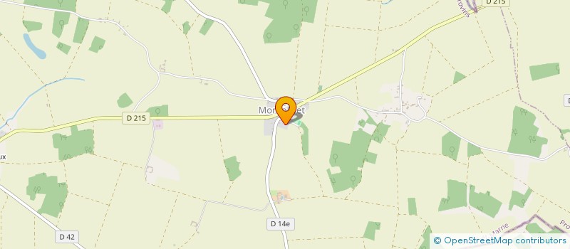 localisation de l'entreprise MONSIEUR CHRISTOPHE DUCHENE  MONTOLIVET