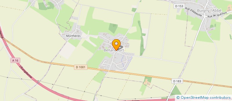 localisation de l'entreprise MONSIEUR CHRISTOPHE DUCHER  BELLANCOURT