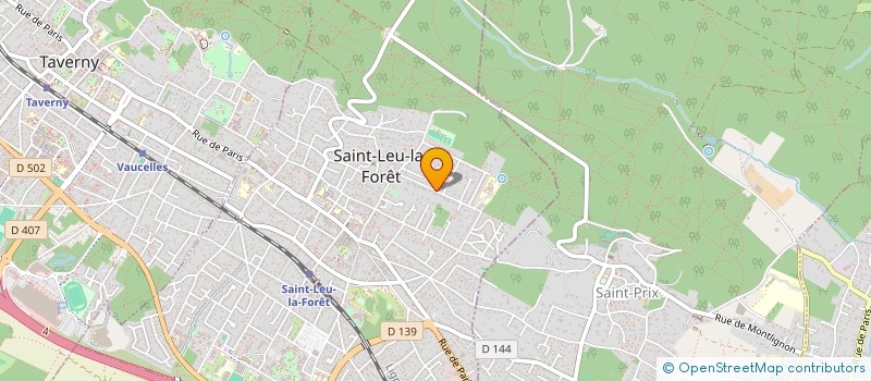 localisation de l'entreprise MONSIEUR CHRISTOPHE DUCLOS  SAINT-LEU-LA-FORET