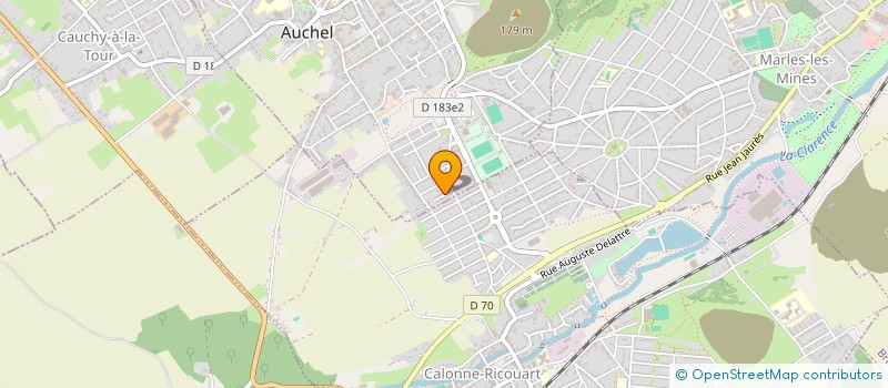 localisation de l'entreprise MONSIEUR CHRISTOPHE DUCROCQ  AUCHEL