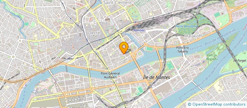 localisation de l'entreprise MONSIEUR CHRISTOPHE DUDONNE à NANTES