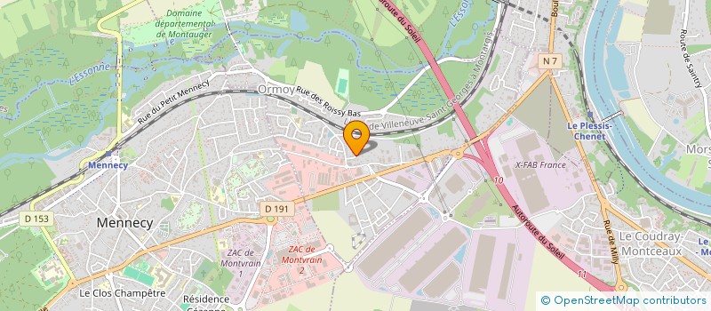 localisation de l'entreprise MONSIEUR CHRISTOPHE DUFOUR  BELCODENE