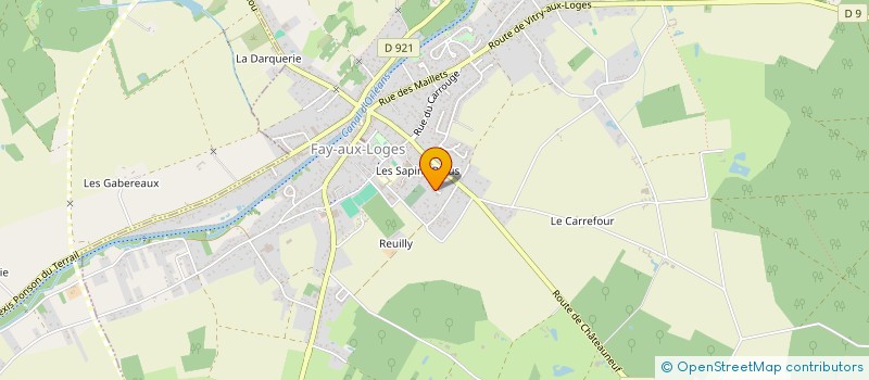 localisation de l'entreprise MONSIEUR CHRISTOPHE DUFOUR à FAY-AUX-LOGES