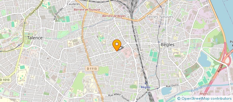 localisation de l'entreprise MONSIEUR CHRISTOPHE DUFOURNET à BEGLES