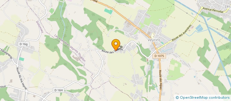 localisation de l'entreprise MONSIEUR CHRISTOPHE DUFRESNES à LES AVENIERES VEYRINS-THUELLIN