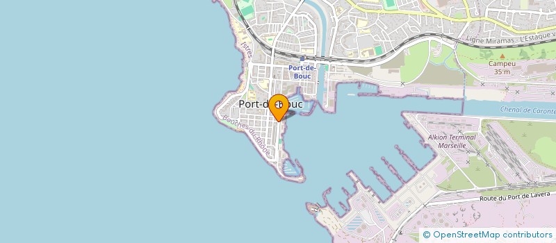 localisation de l'entreprise MONSIEUR CHRISTOPHE DUGOURD  PORT-DE-BOUC