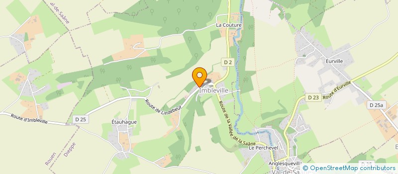 localisation de l'entreprise MONSIEUR CHRISTOPHE DUHAMEL  IMBLEVILLE