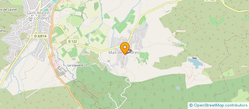 localisation de l'entreprise MONSIEUR CHRISTOPHE DULAC  MAS-DE-LONDRES