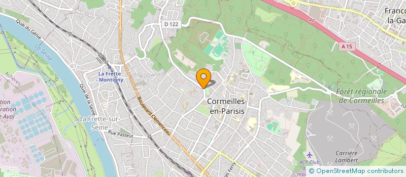 localisation de l'entreprise MONSIEUR CHRISTOPHE DUMAT  CORMEILLES-EN-PARISIS