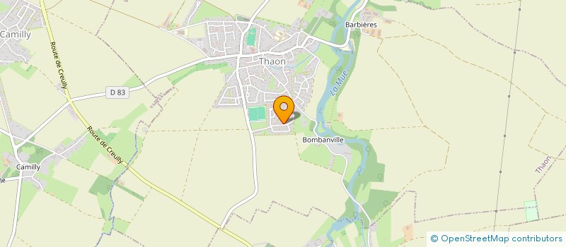 localisation de l'entreprise MONSIEUR CHRISTOPHE DUMEIGE  THAON