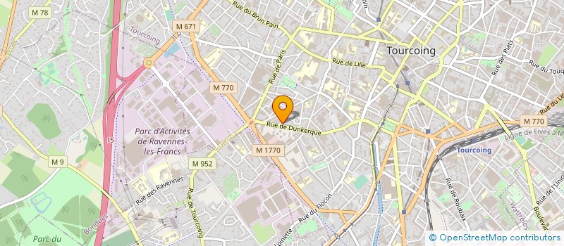 localisation de l'entreprise MONSIEUR CHRISTOPHE DUMON à TOURCOING