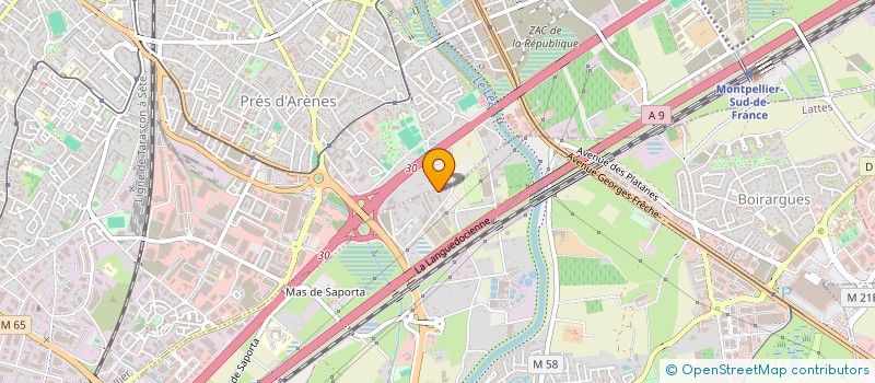 localisation de l'entreprise MONSIEUR CHRISTOPHE DUMONT à LATTES