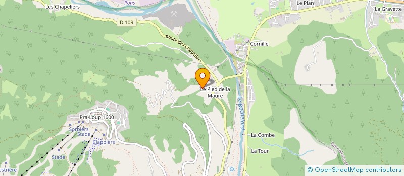 localisation de l'entreprise MONSIEUR CHRISTOPHE DUNAND à UVERNET-FOURS
