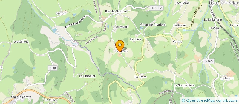 localisation de l'entreprise MONSIEUR CHRISTOPHE DUPERRAY à AMPLEPUIS