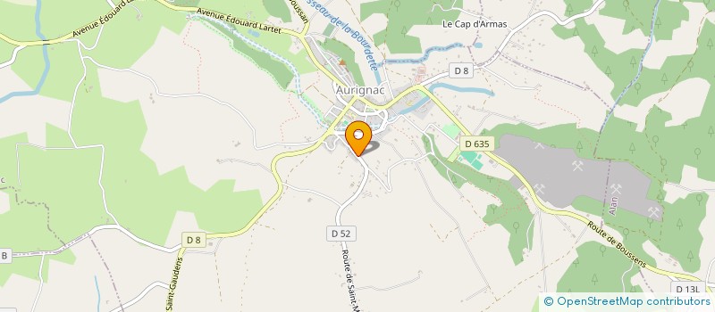 localisation de l'entreprise MONSIEUR CHRISTOPHE DUPEYRON à AURIGNAC