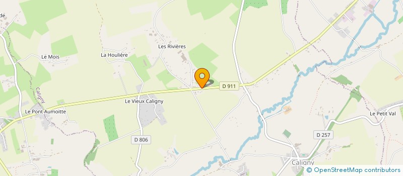 localisation de l'entreprise MONSIEUR CHRISTOPHE DUPIN à CALIGNY