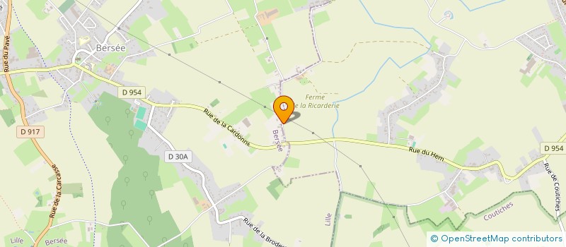 localisation de l'entreprise MONSIEUR CHRISTOPHE DUPIRE  BERSEE