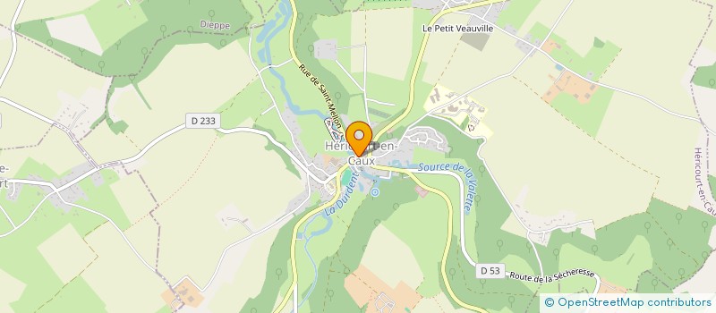 localisation de l'entreprise MONSIEUR CHRISTOPHE DUPONCHEL  HERICOURT-EN-CAUX