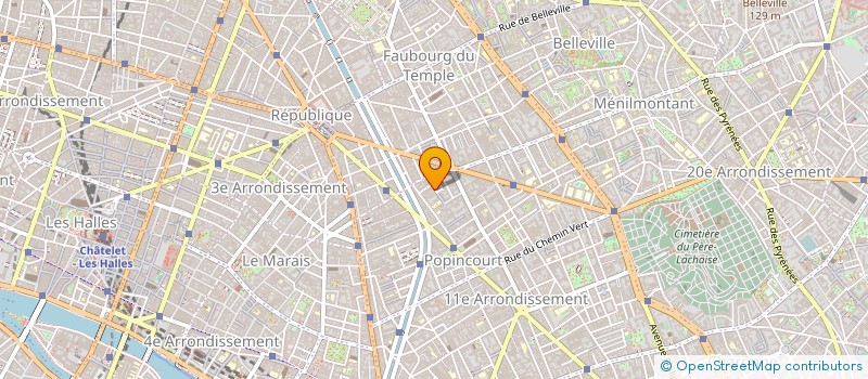 localisation de l'entreprise MONSIEUR CHRISTOPHE DUPONT à PARIS
