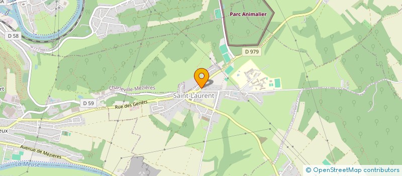 localisation de l'entreprise MONSIEUR CHRISTOPHE DUPONT  SAINT-LAURENT