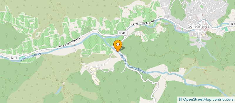 localisation de l'entreprise MONSIEUR CHRISTOPHE DUPORT  COLLOBRIERES