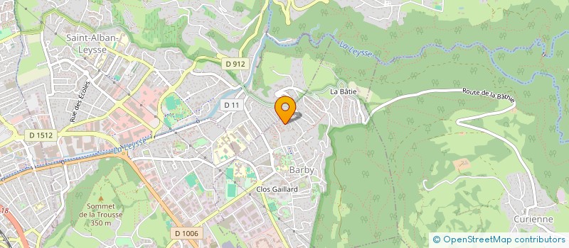 localisation de l'entreprise MONSIEUR CHRISTOPHE DUPRAZ  BARBY