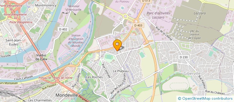 localisation de l'entreprise MONSIEUR CHRISTOPHE DUPRE  COLOMBELLES