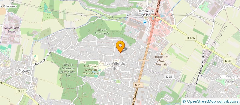 localisation de l'entreprise MONSIEUR CHRISTOPHE DUPUIS  LINAS