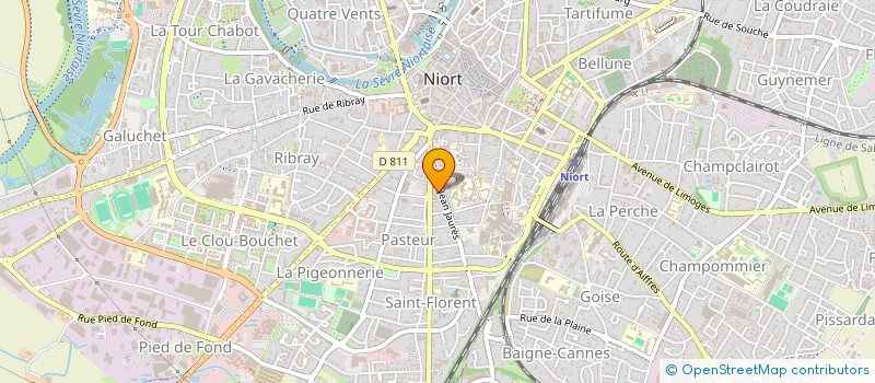 localisation de l'entreprise MONSIEUR CHRISTOPHE DURAES  NIORT