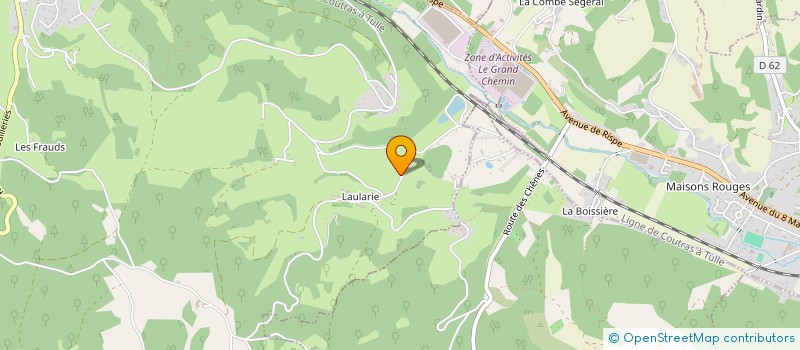 localisation de l'entreprise MONSIEUR CHRISTOPHE DURAND  LIMEYRAT