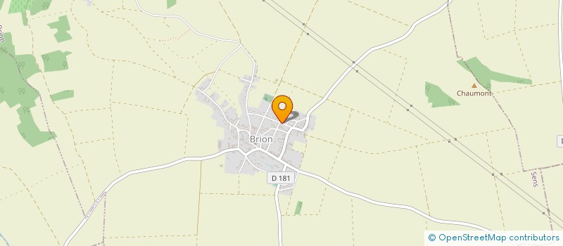 localisation de l'entreprise MONSIEUR CHRISTOPHE DURAND  BRION