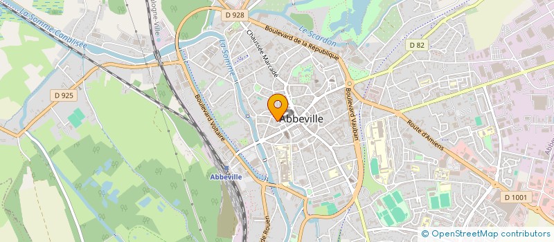 localisation de l'entreprise MONSIEUR CHRISTOPHE DURAND à ABBEVILLE