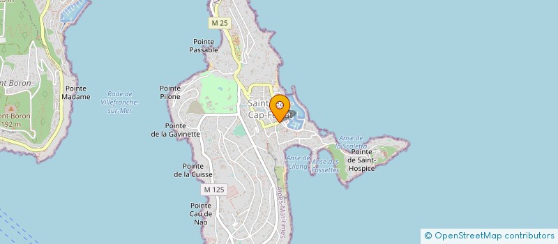 localisation de l'entreprise MONSIEUR CHRISTOPHE DURAND DE GEVIGNEY  SAINT-JEAN-CAP-FERRAT